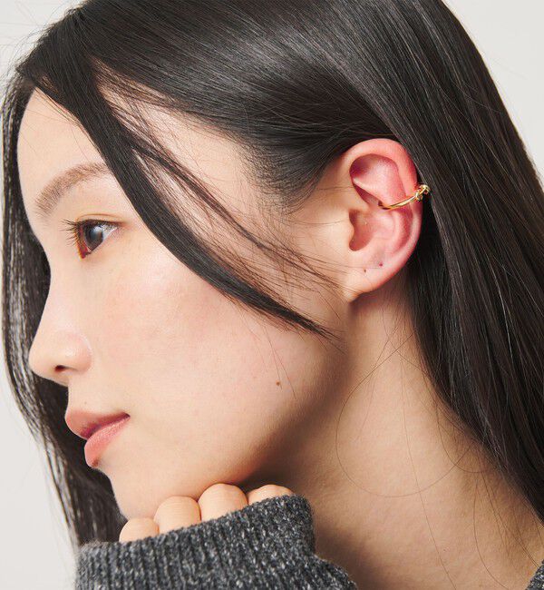 BEAUTY&YOUTH UNITED ARROWS「＜LAPUIS＞Plate Heart イヤーカフ/1P」|イヤーカフ|