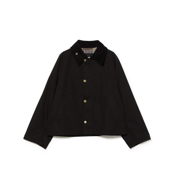BEAMS SELECTION for WOMEN「【別注】Barbour &times; Demi-Luxe BEAMS / TRANSPORT ジャケット」|ブルゾン・スタジャン|BLACK