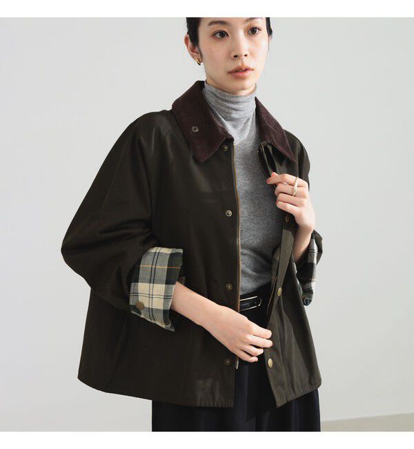BEAMS SELECTION for WOMEN「【別注】Barbour &times; Demi-Luxe BEAMS / TRANSPORT ジャケット」|ブルゾン・スタジャン|SAGE