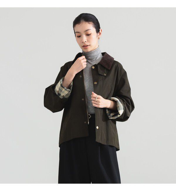 BEAMS SELECTION for WOMEN「【別注】Barbour &times; Demi-Luxe BEAMS / TRANSPORT ジャケット」|ブルゾン・スタジャン|