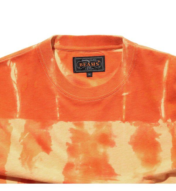 BEAMS PLUS「Crew Tee "Itajime Shibori"」|Tシャツ・カットソー|