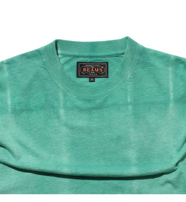 BEAMS PLUS「Crew Tee "Itajime Shibori"」|Tシャツ・カットソー|
