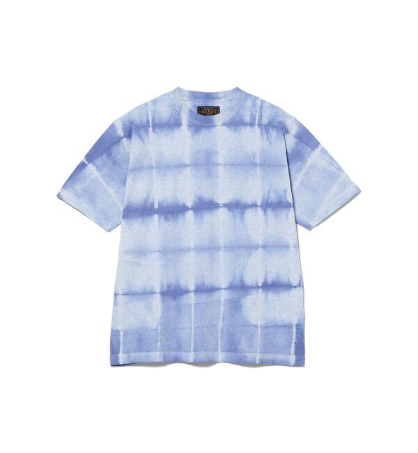 BEAMS PLUS「Crew Tee "Itajime Shibori"」|Tシャツ・カットソー|