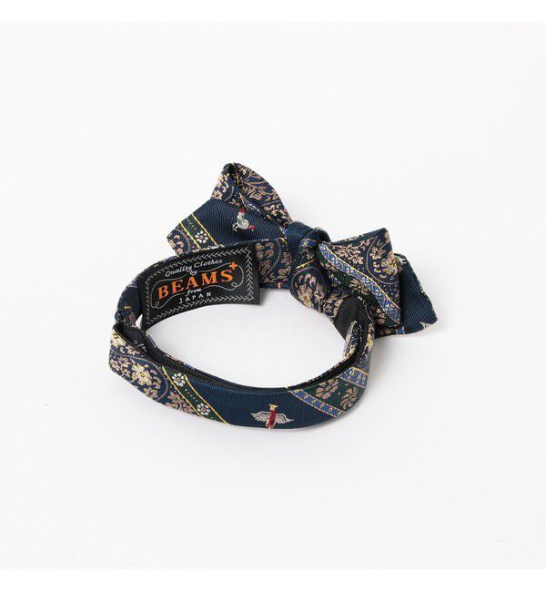BEAMS PLUS「Silk Bow Tie Calico Stripe」|ネクタイ・蝶ネクタイ|