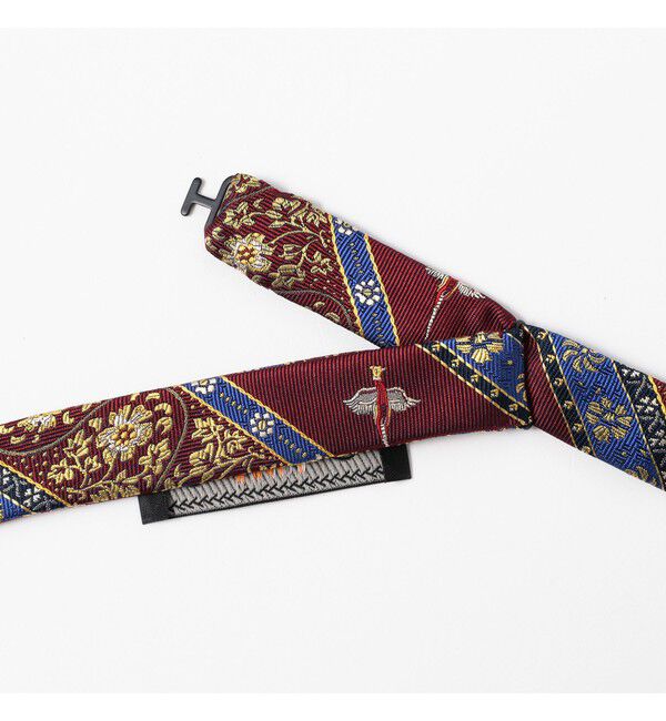 BEAMS PLUS「Silk Bow Tie Calico Stripe」|ネクタイ・蝶ネクタイ|