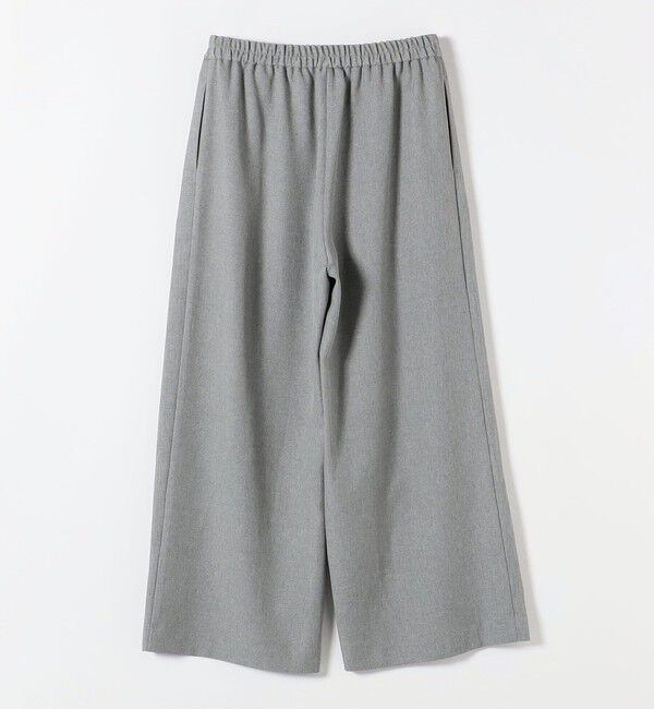 quaranciel「〈洗濯機可能〉ウールライク Vネック スキッパー シャツ & ワイド パンツ セットアップ」|ワンピース|