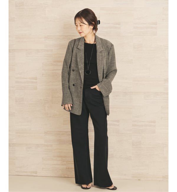 Plage「R&rsquo;IAM MINI TWEED ジャケット」|テーラードジャケット|