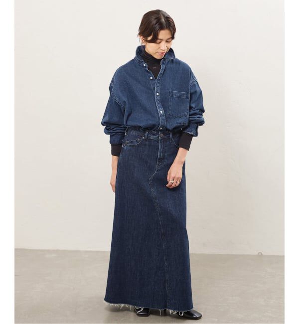 IENA「YANUK/ヤヌーク 別注 Flare Long Skirt スカート」|スカート|