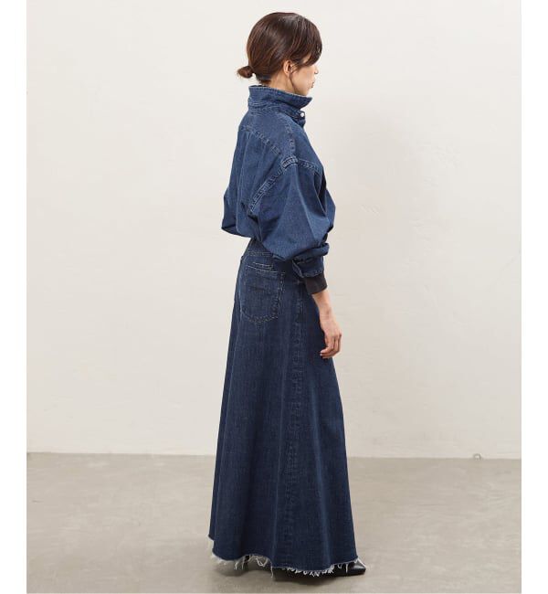 IENA「YANUK/ヤヌーク 別注 Flare Long Skirt スカート」|スカート|