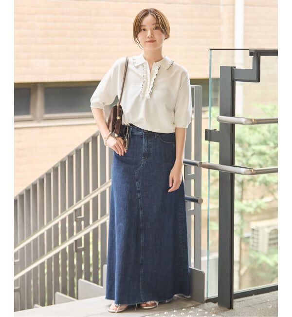 IENA「YANUK/ヤヌーク 別注 Flare Long Skirt スカート」|スカート|