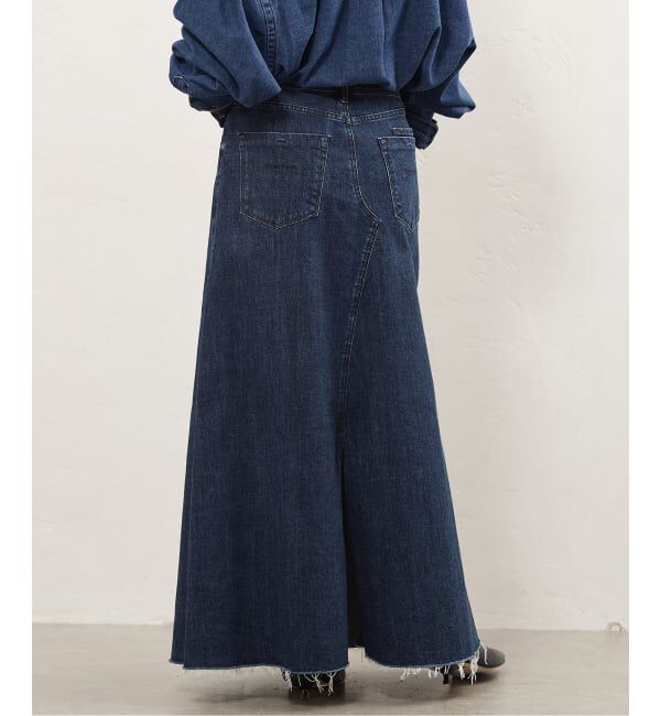 IENA「YANUK/ヤヌーク 別注 Flare Long Skirt スカート」|スカート|