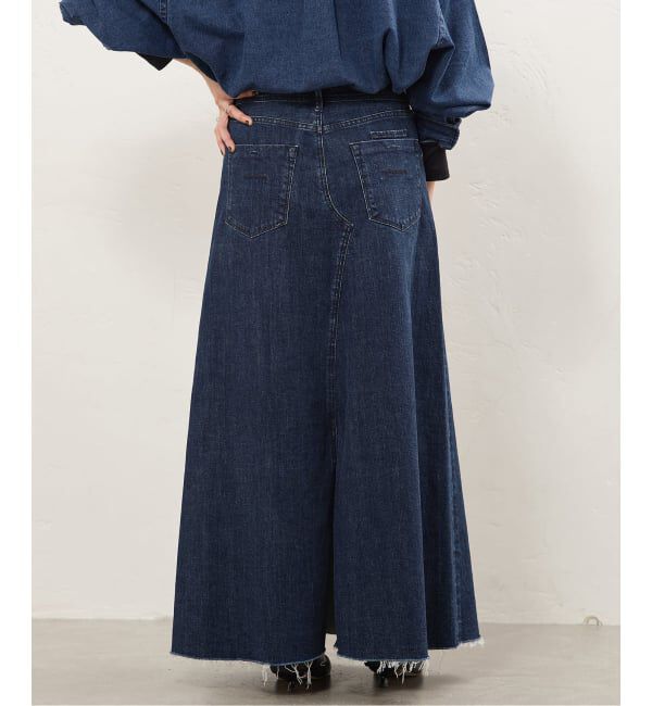 IENA「YANUK/ヤヌーク 別注 Flare Long Skirt スカート」|スカート|