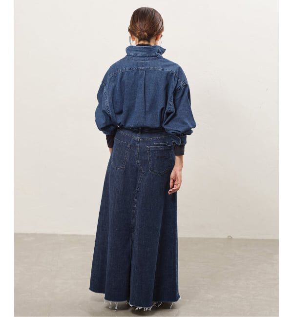 IENA「YANUK/ヤヌーク 別注 Flare Long Skirt スカート」|スカート|