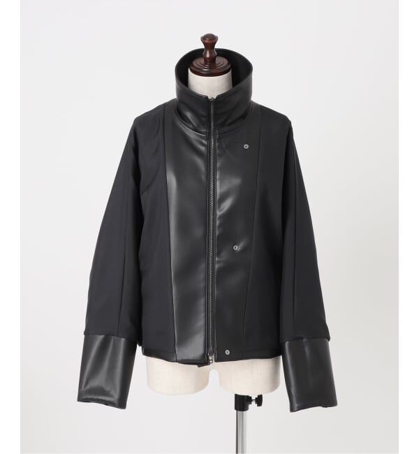 IENA「VACHEMENT/ヴァシュモン ECO LEATHER BZ ブルゾン VN-13A-409」|ライダースジャケット|