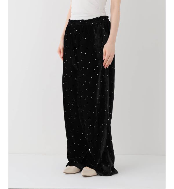 IENA「COUTURE D'ADAM/クチュールドアダム Stardust Glitter パンツ 26AW-220」|その他|