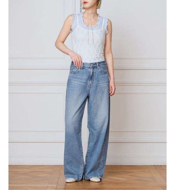 IENA LA BOUCLE「NEEDBY heritage ニードバイヘリテージ MILEY L85307237」|デニム|