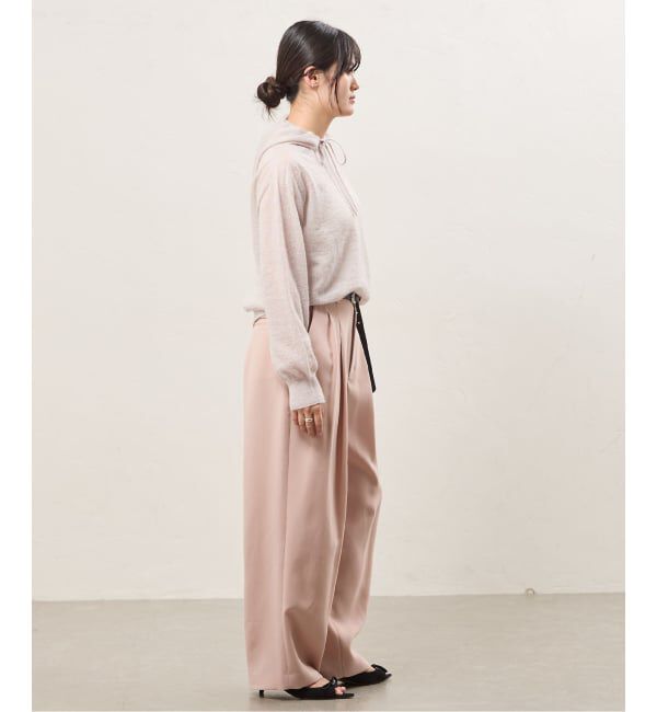 IENA「《予約》モヘヤコンシアーフーディー」|ニット・セーター|
