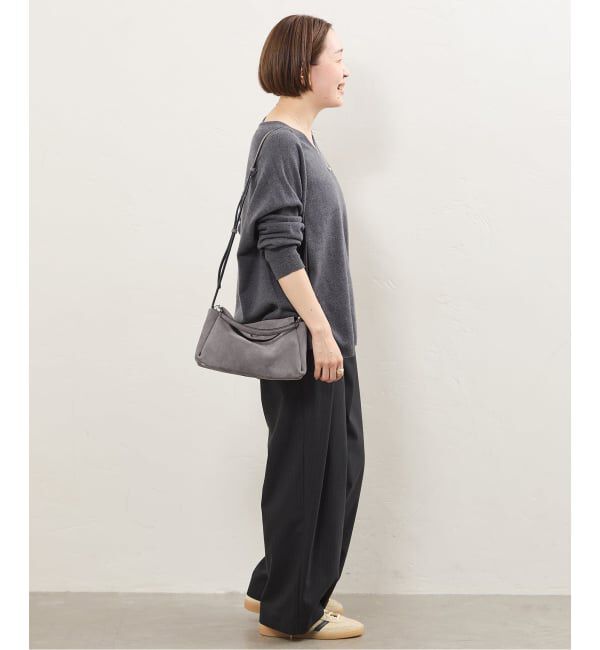 IENA「《WEB一部店舗限定/予約》FEEL AND TASTE MIRA SUEDE バッグ F222B65」|ショルダー・メッセンジャー|