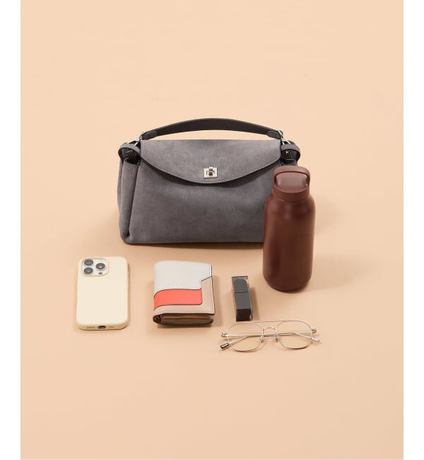 IENA「《WEB一部店舗限定/予約》FEEL AND TASTE MIRA SUEDE バッグ F222B65」|ショルダー・メッセンジャー|