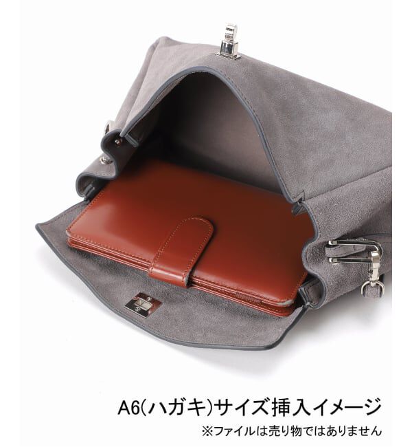 IENA「《WEB一部店舗限定/予約》FEEL AND TASTE MIRA SUEDE バッグ F222B65」|ショルダー・メッセンジャー|