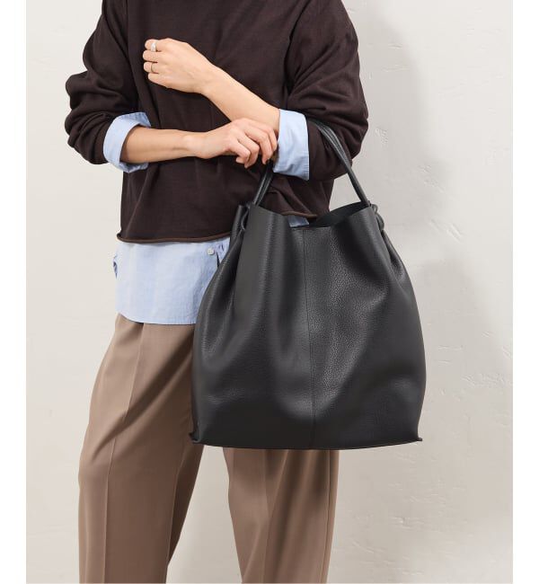 IENA「《WEB一部店舗限定/予約》FEEL AND TASTE Pile knot バッグ F222B541」|ショルダー・メッセンジャー|