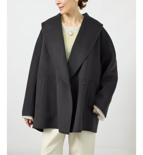 VERMEIL par iena「《予約》Soft Rever ショールコート」|その他|グレー