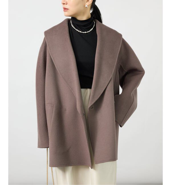 VERMEIL par iena「《予約》Soft Rever ショールコート」|その他|