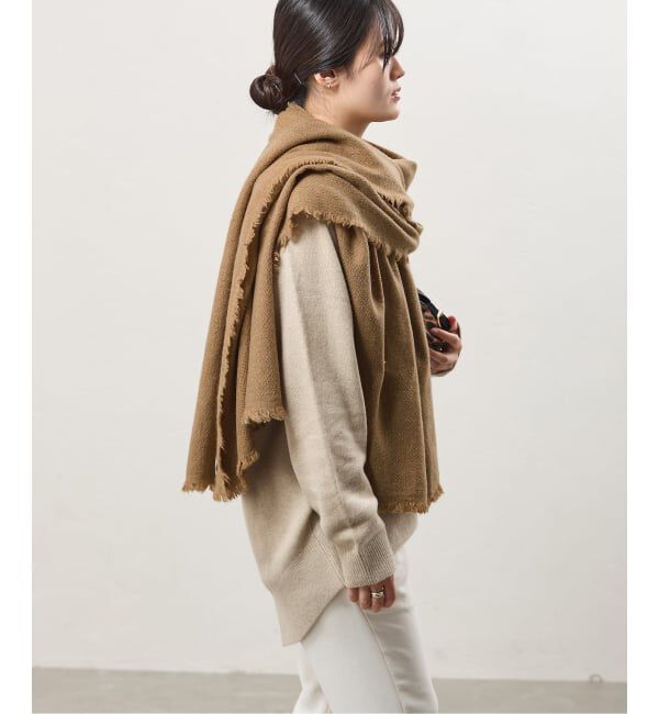 IENA「《予約》NIMNIMDUAI/ニムニムデュアイ THICK PASHMINA WOOL STOLE ストール」|ストール|