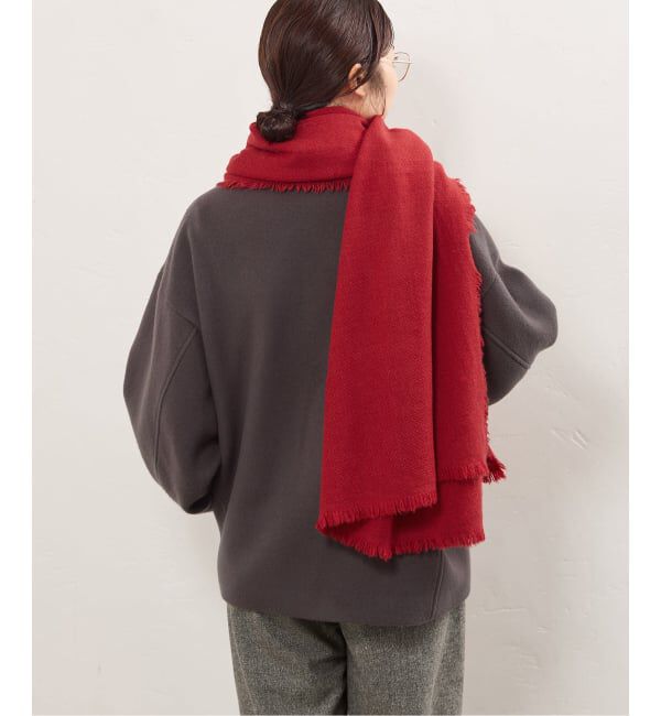 IENA「《予約》NIMNIMDUAI/ニムニムデュアイ THICK PASHMINA WOOL STOLE ストール」|ストール|