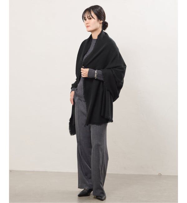 IENA「《予約》NIMNIMDUAI/ニムニムデュアイ THICK PASHMINA WOOL STOLE ストール」|ストール|