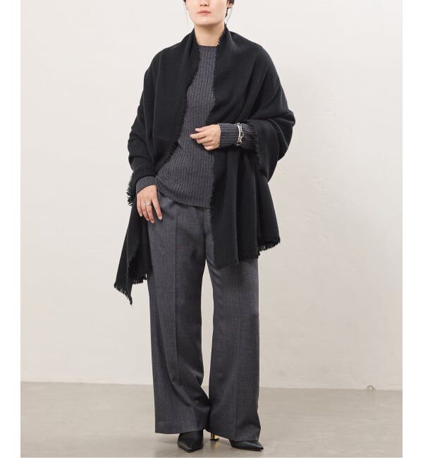 IENA「《予約》NIMNIMDUAI/ニムニムデュアイ THICK PASHMINA WOOL STOLE ストール」|ストール|