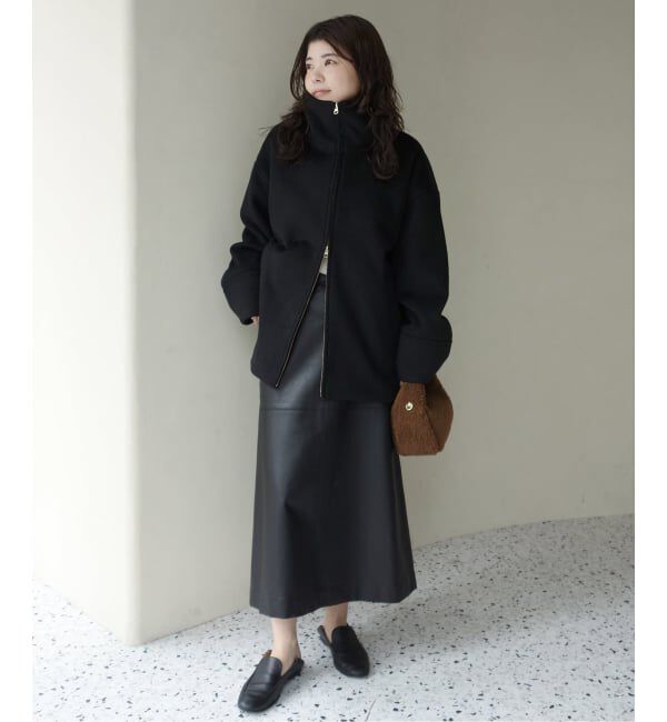 SLOBE IENA「《予約》スタンドコクーンショートコート」|その他|