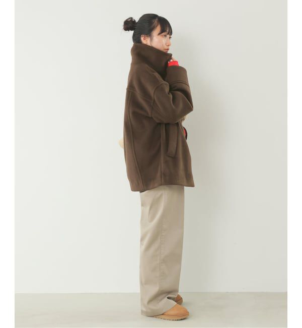 SLOBE IENA「《予約》スタンドコクーンショートコート」|その他|