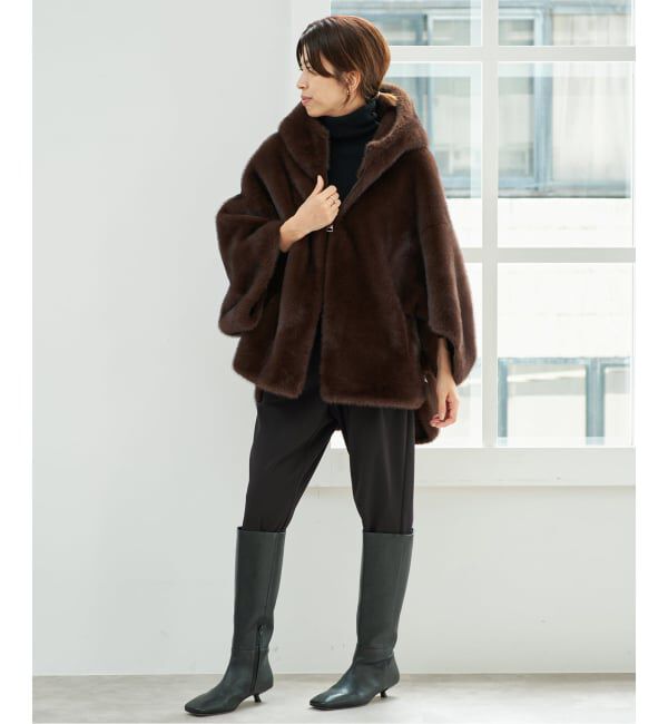 IENA「《追加予約》LOU ANDREA/ルーアンドレア ECO FUR BZ ブルゾン 918MK」|その他|