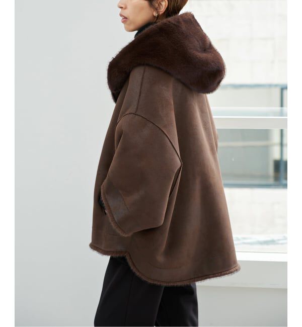 IENA「《追加予約》LOU ANDREA/ルーアンドレア ECO FUR BZ ブルゾン 918MK」|その他|
