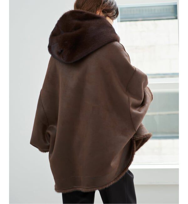 IENA「《追加予約》LOU ANDREA/ルーアンドレア ECO FUR BZ ブルゾン 918MK」|その他|