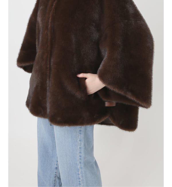 IENA「《追加予約》LOU ANDREA/ルーアンドレア ECO FUR BZ ブルゾン 918MK」|その他|