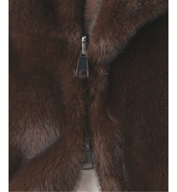 IENA「《追加予約》LOU ANDREA/ルーアンドレア ECO FUR BZ ブルゾン 918MK」|その他|