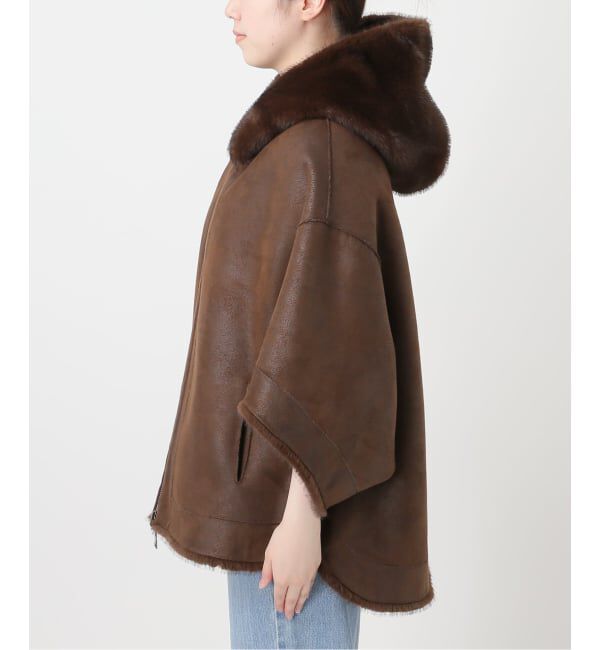 IENA「《追加予約》LOU ANDREA/ルーアンドレア ECO FUR BZ ブルゾン 918MK」|その他|