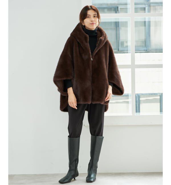 IENA「《追加予約》LOU ANDREA/ルーアンドレア ECO FUR BZ ブルゾン 918MK」|その他|