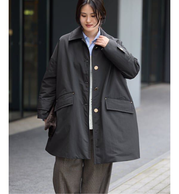 IENA「《予約》MACKINTOSH/マッキントッシュ 別注 NEW HUMBIE THINDOWN MB L262HI1083COALK」|ダウン|