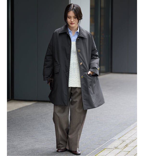 IENA「《予約》MACKINTOSH/マッキントッシュ 別注 NEW HUMBIE THINDOWN MB L262HI1083COALK」|ダウン|