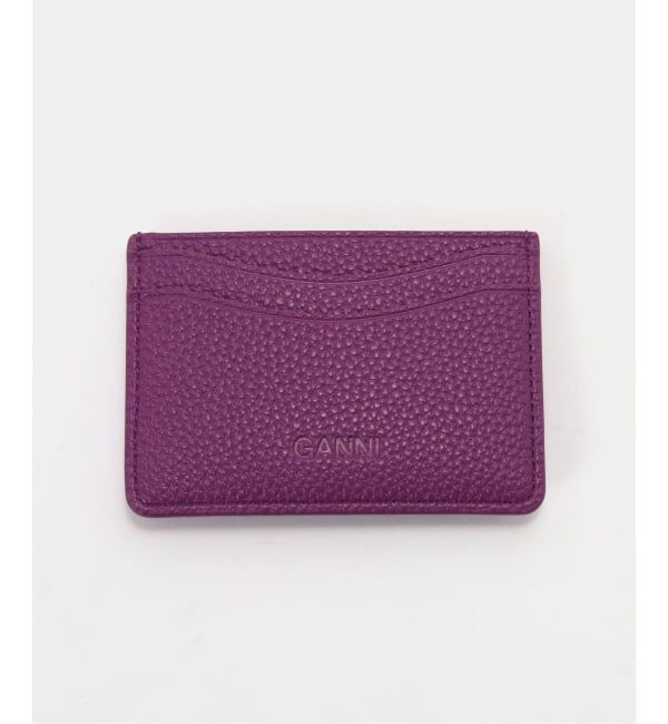 PULP「GANNI / ガニー Bou Card Holder Grained」|名刺入れ・カードケース|