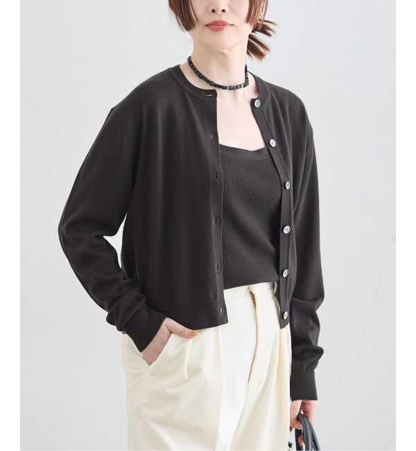 journal standard L'essage「《手洗い可》CASHWOOLエクストラファインメリノ カーディガン」|カーディガン|