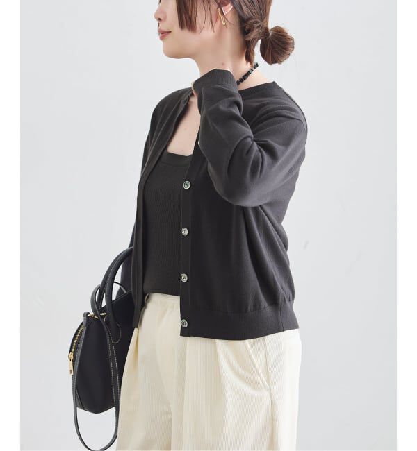 journal standard L'essage「《手洗い可》CASHWOOLエクストラファインメリノ カーディガン」|カーディガン|