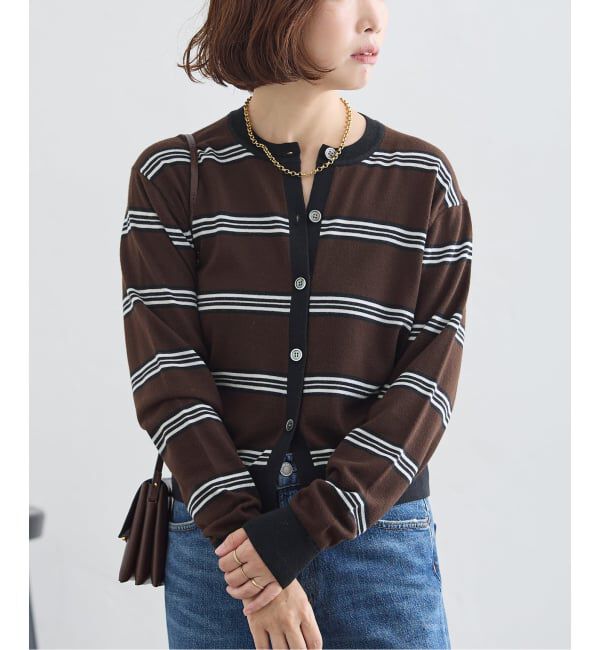 journal standard L'essage「《手洗い可》CASHWOOLエクストラファインメリノ カーディガン」|カーディガン|ブラウン