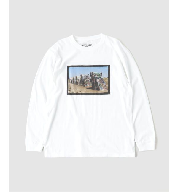 JOURNAL STANDARD「EAST TO WEST ART CAR Tee」|Tシャツ・カットソー|ホワイト