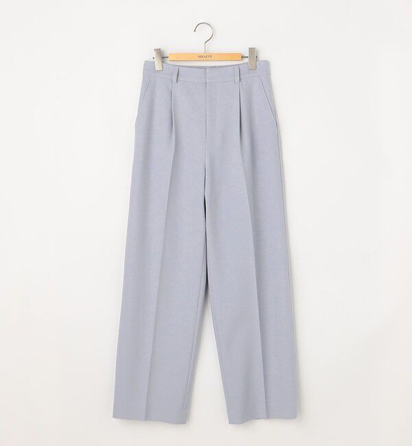 NOLLEY'S「《防シワ》ウォッシャブルウールライクセミワイドパンツ」|その他|