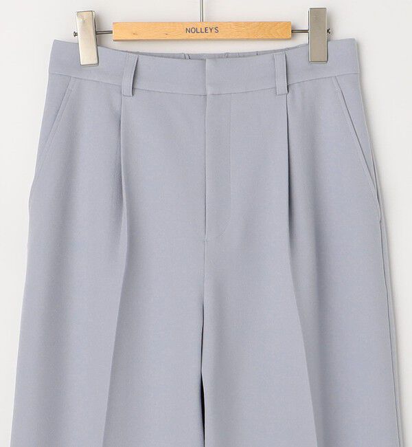 NOLLEY'S「《防シワ》ウォッシャブルウールライクセミワイドパンツ」|その他|