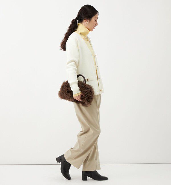 NOLLEY'S「《防シワ》ウォッシャブルウールライクセミワイドパンツ」|その他|
